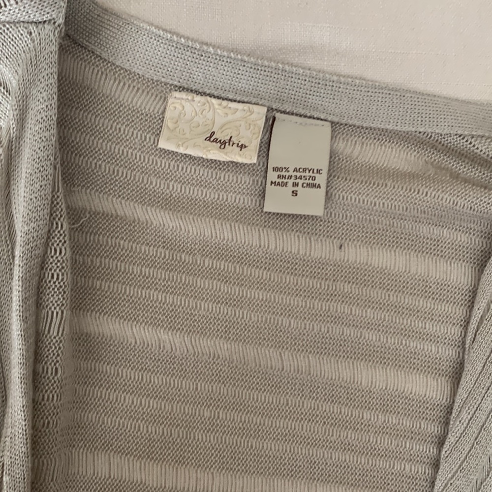 Tie Cardigan - Picture 2 of 3